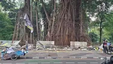 Pasar Burung Barito, Kebayoran Baru, Jakarta Selatan kini tinggal kenangan.