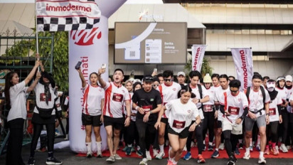 Gaet 1.000 Peserta, Fun Run 5K Turut Kampanye Literasi Kesehatan Kulit Masyarakat