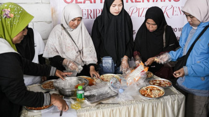 Upaya Buka Lapangan Kerja, Emak-emak di Garut Ikut Pelatihan Olahan Kentang dan Digital Marketing