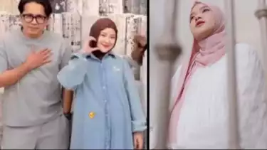 Potret perut buncit Nissa Sabyan diduga hamil anak Ayus yang tuai sorotan netizen