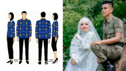 Memangnya Berapa Harga Seragam Korpri? Sampai Melda Safitri Rela Jualan Gorengan Demi Wujudkan Impian Suami