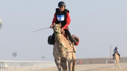 Mohammad Al Fathih Abdillah Resmi Cetak Sejarah, Jadi Atlet Balap Unta Pertama Indonesia Tampil di Multiolahraga Internasional