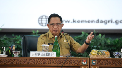 Buka Rakor Sekda dan Kepala Bappeda, Mendagri: Forum Evaluasi Kinerja hingga Sinkronisasi Program Pusat dan Daerah