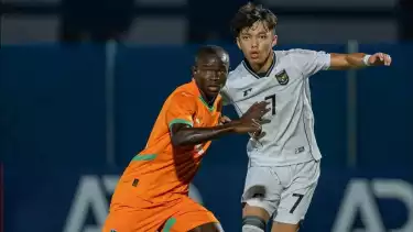 Timnas Indonesia U-17 melawan Pantai Gading