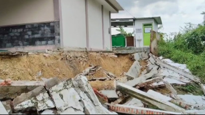 Puskesmas Jatirogo Tuban Rusak Diterjang Banjir, Pelayanan Dialihkan ke Pustu Jatiklabang