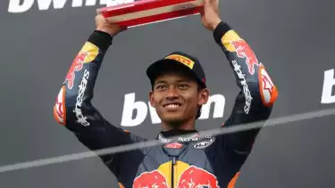 Veda Ega Pratama runner up Red Bull MotoGP Rookies Cup 2025