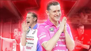 Bulent Karslioglu pelatih Jakarta Pertamina Enduro di Proliga edisi 2025 dan 2026.