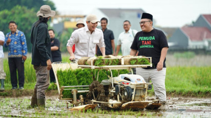 Peringati Hari Sumpah Pemuda, 100 Ribu Bibit Pertanian Ditanam Serentak