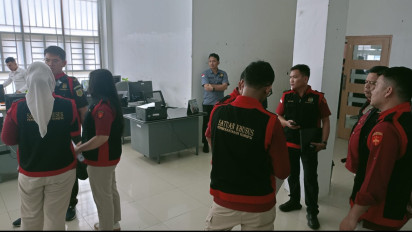 Dugaan Korupsi Jasa Kepelabuhan dan Kenavigasian, Kejatisu Geledah Kantor Pelindo dan KSO di Belawan