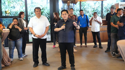 Gelar Pertemuan Tertutup, Erick Thohir Pastikan Serap Aspirasi Jurnalis