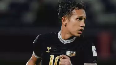 Pemain Timnas Indonesia, Egy Maulana Vikri, di laga Dewa United Vs Tainan City di Babak 1 AFC Challenge League
