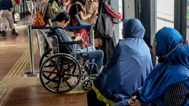 Berita Foto: Kenaikan Tarif Transjakarta Masih Dikaji Dishub DKI Jakarta