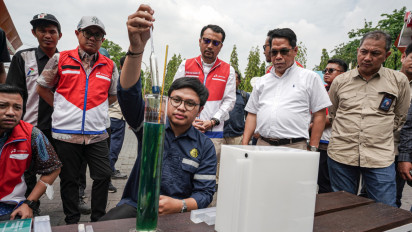 Merespons Laporan Masyarakat, Dirut Pertamina Patra Niaga dan Dirjen Migas Turun Langsung Sidak ke SPBU di Jawa Timur