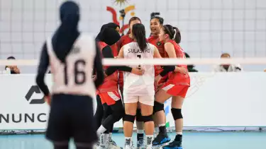 Timnas Voli Putri Indonesia U-18 vs Iran