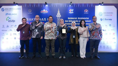 Hadir di Rakernas GAPASDAP, Direksi Jasa Raharja Dorng Keutamaan Keselamatan Transportasi Penyeberangan