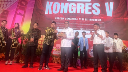 Wamentan Sudaryono Buka Kongres V BEM PTAI Se-Indonesia, Singgung Peran Para Pemuda