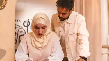 Ilustrasi pasangan suami istri bercerai