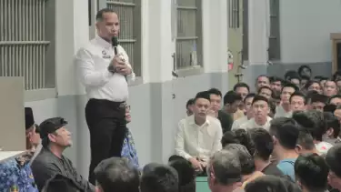 Kepala Kantor Wilayah DitjenPas Banten, Muhammad Ali Syech Banna, melakukan kunjungan langsung ke blok hunian Warga Binaan Pemasyarakatan (WBP) di Lembaga Pemasyarakatan Kelas IIA Cilegon.