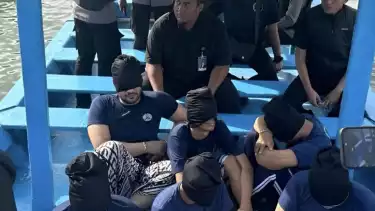 Potret Ammar Zoni dipindahkan ke Lapas Nusakambangan