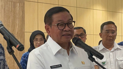 Pramono Anung Beri Waktu Adhi Karya Satu Bulan untuk Bongkar Tiang Monorel Mangkrak