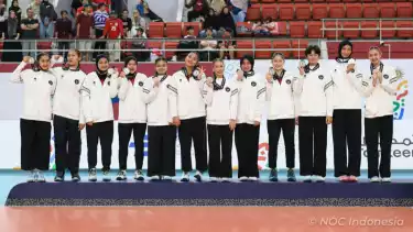 Pelatih Akui Terkejut Penampilan Timnas Voli Putri Indonesia U-18 di Asian Youth Games