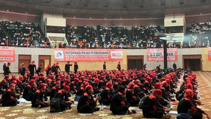 Partai Buruh dan KSPI Gelar Konsolidasi Aksi di JCC, Tuntut Naikkan Upah Minimum 2026 dan Sahkan RUU Ketenagakerjaan