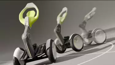 Beragam kendaraan mobilitas berteknologi tinggi dipamerkan di booth Toyota di Japan Mobility Show, 29 Oktober 2025.