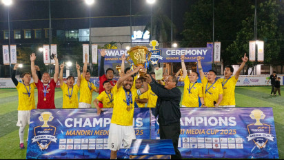 Hadirkan Gelar Tim 3 Kali Juara Berturut-turut, Media Cup 2025 Resmi Berakhir