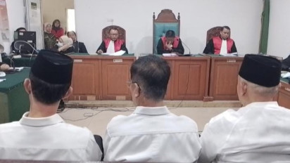 Eks Gubernur Alex Noerdin dan Tiga Terdakwa Kasus Revitalisasi Pasar Cinde Didakwa Rugikan Negara Rp137,7 M