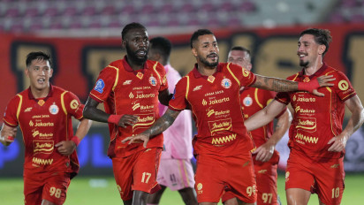 Hasil Super League: Hattrick Maxwell Souza Buat Persija Jakarta Tumbangkan PSBS Biak di Solo