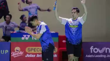 Sabar/Reza ke semifinal Hylo Open 2025