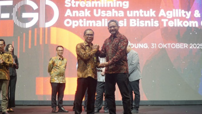 Telkom Perkuat Transformasi Korporasi Melalui Strategic Holding dan Penataan Portofolio Bisnis
