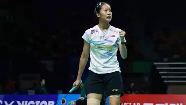Putri KW ingin lebih fokus di Semifinal Hylo Open 2025