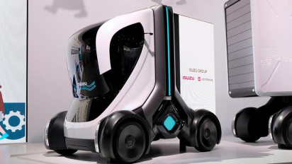 Isuzu Perkenalkan Kendaraan Konsep Vertical Core Cycle di JMS 2025, Begini Wujudnya