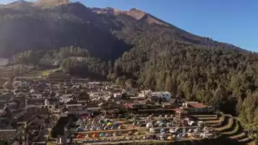 Perkemahan di Desa Wisata Cuntel-Kopeng