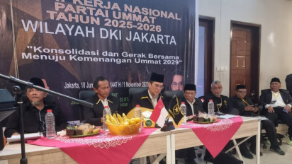 Gelar Rakernas, Partai Ummat Wilayah DKI Jakarta Bicara Soal Kepemimpinan Pramono Anung