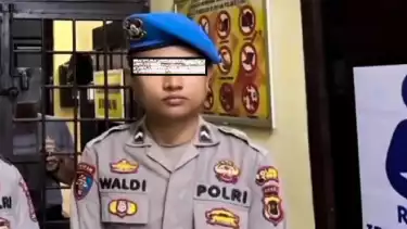 Oknum anggota polisi Bripda Waldi (22) diduga lakukan pembunuhan terhadap dosen cantik Erni Yuniati