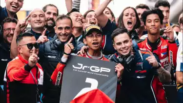 Pembalap Indonesia, Kiandra Ramadhipa juara di ETC Catalunya 2025