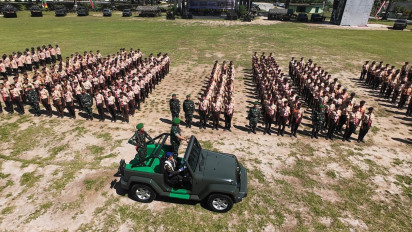 Persami KKRI Gelombang III TW IV TA 2025 Sukses Digelar, Pangdam I/BB Langsung Pimpin Upacara Penutupan