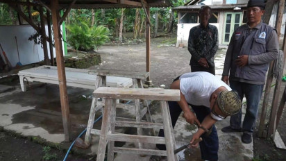 Raja Keraton Kasunanan Surakarta Sri Susuhunan Pakubuwono XIII, Para Abdi Dalem di Makam Raja Imogiri Siapkan Lokasi Pemakaman