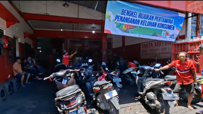 Pertamina Subsidi Biaya Perbaikan Motor Rusak Akibat Pertalite Melalui Bengkel Rujukan