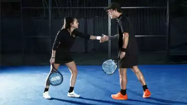 Ilustrasi olahraga padel