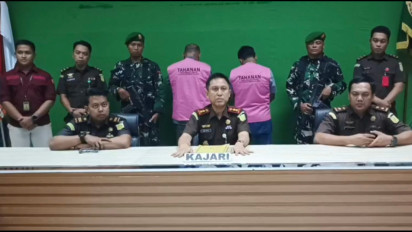 Dua Tersangka Kasus Dugaan Korupsi Pengadaan Kapal di Majene Resmi Ditahan