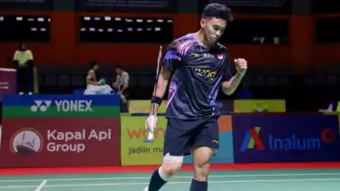 Tunggal putra Indonesia, Yohanes Saut Marcellyno tembus babak utama Korea Masters 2025