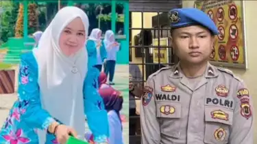 Dosen cantik IAKSS Muara Bungo Jambi, Erni Yuniarti & Oknum polisi, Bripda Waldi