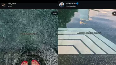 Unggahan Sabrina Alatas dan Hamish Daud
