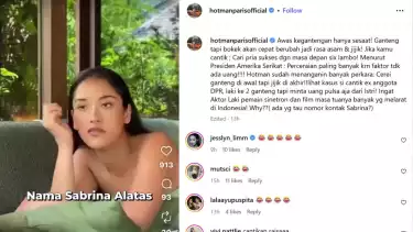 Unggahan Hotman Paris soal Sabrina Alatas dan Hamish Daud