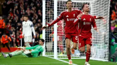 Liverpool menang tipis 1-0 atas Real Madrid di Liga Champions 2025-2026 dini hari tadi