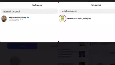 Megawati Hangestri & Manisa BBSK masih saling follow Instagram