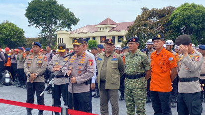 Kapolri Cek Kesiapan Personel Hadapi La Nina: Negara Tak Boleh Absen Saat Bencana